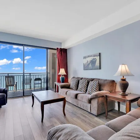 Scenic Views From The Balcony At Ocean Forest Plaza Condos Myrtle Beach Exterior foto