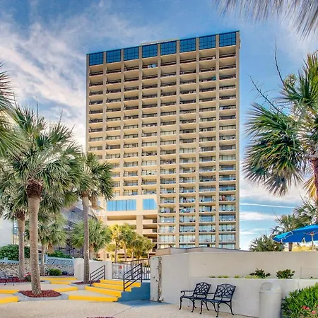 Scenic Views From The Balcony At Ocean Forest Plaza Condos Myrtle Beach Exterior foto