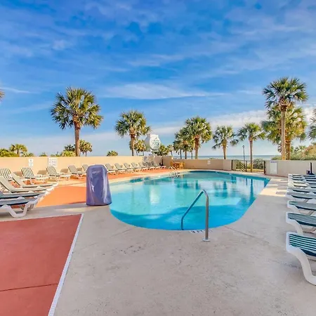 Scenic Views From The Balcony At Ocean Forest Plaza Condos Myrtle Beach Exterior foto